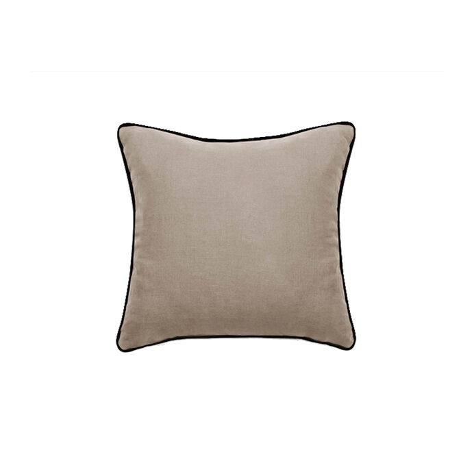 Vent du Sud Housse de Coussin PRELUDE Face Lin et Face Coton