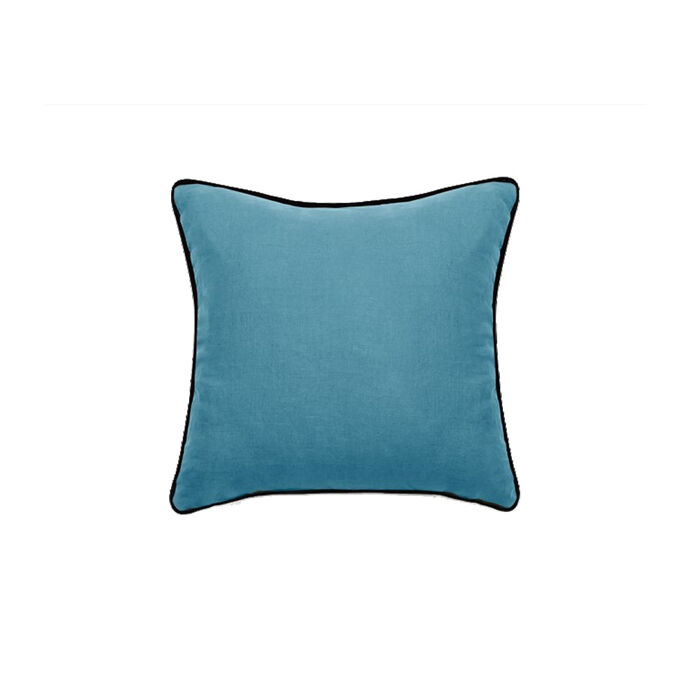 Vent du Sud Housse de Coussin PRELUDE Face Lin et Face Coton