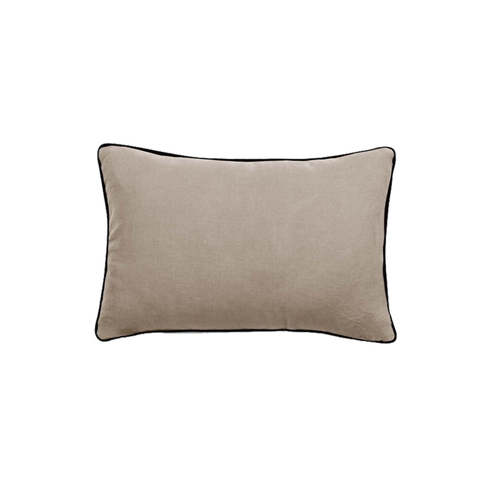 Housse de Coussin PRELUDE Face Lin et Face Coton - VENT DU SUD