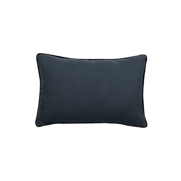 Vent du Sud Housse de Coussin PRELUDE Face Lin et Face Coton