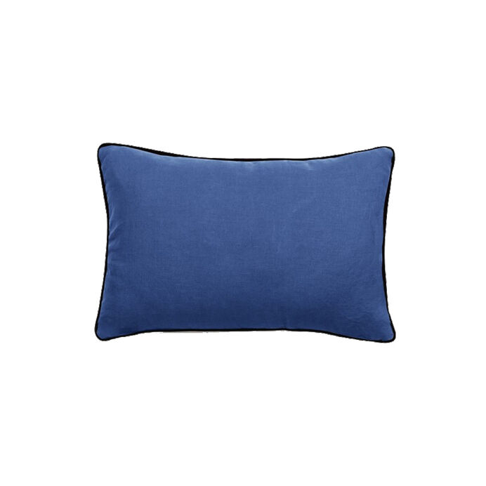 Vent du Sud Housse de Coussin PRELUDE Face Lin et Face Coton