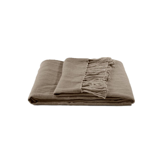 Plaid ALLEGRO en Lin Lavé - 140X200 Vent du Sud à -40%