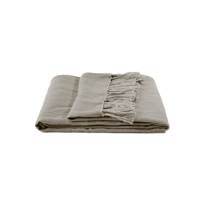 Plaid ALLEGRO en Lin Lavé - 140X200 Vent du Sud à -40%