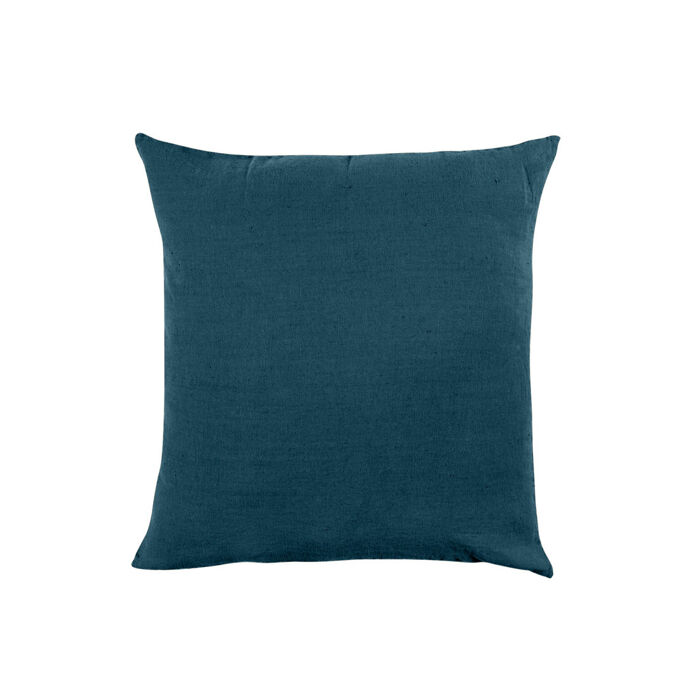 Harmony Textile - Haomy Housse de Coussin PORTICCIO en Lin Lavé - 8...