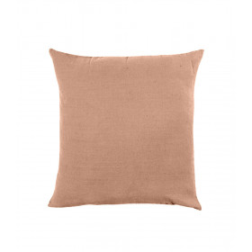 Housse de Coussin XXL PORTICCIO en Lin Lavé - HARMONY HAOMY Couleur:Cimarron Dimensions:80 x 80