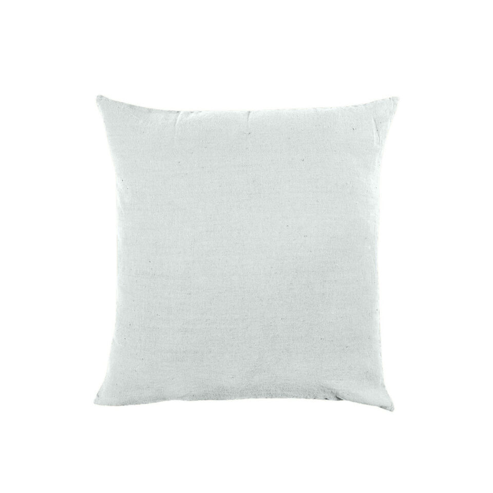 Housse de Coussin XXL PORTICCIO en Lin Lavé - HARMONY HAOMY Couleur:Ciment Dimensions:80 x 80