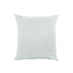 Housse de Coussin XXL PORTICCIO en Lin Lavé - HARMONY HAOMY Couleur:Ciment Dimensions:80 x 80