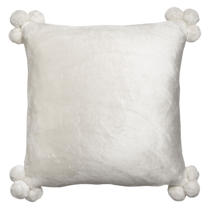 Coussin Fausse Fourrure TENDER - Vivaraise | Impression lin
