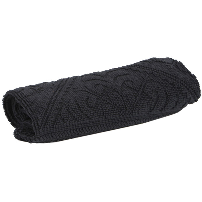 Tapis de Bain en Coton ENZO - Vivaraise | Impression lin