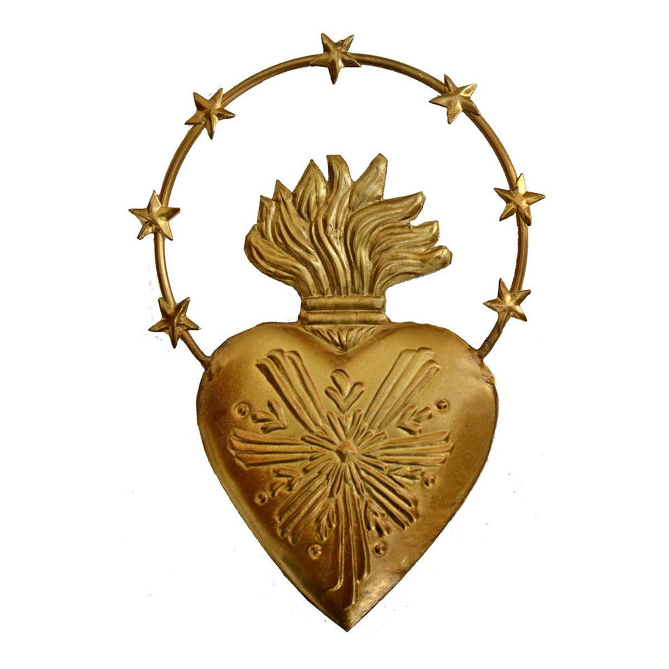 Coeur  AURÉOLE  Or Ex-voto  - BONCOEURS