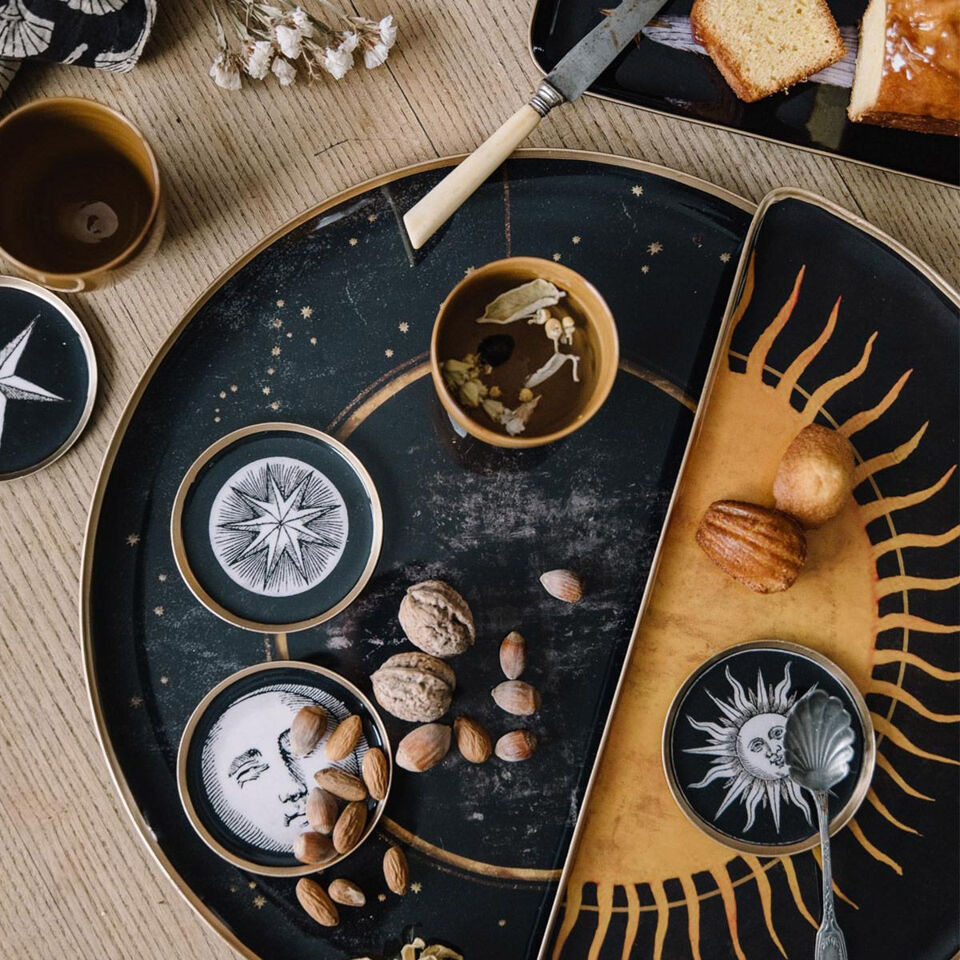 Sous-verres ASTROLOGY - Set de 4  - BONCOEURS