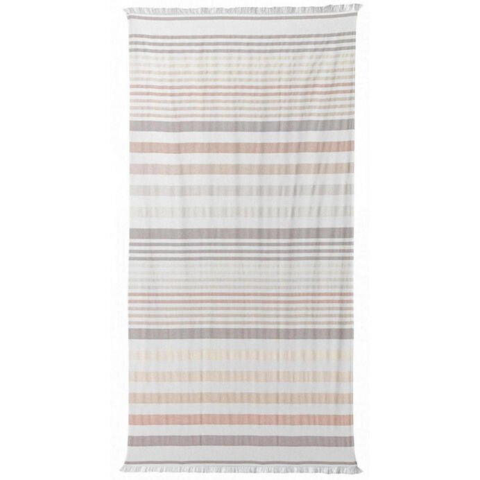 Vivaraise Fouta en coton recyclé Samoa 100x200