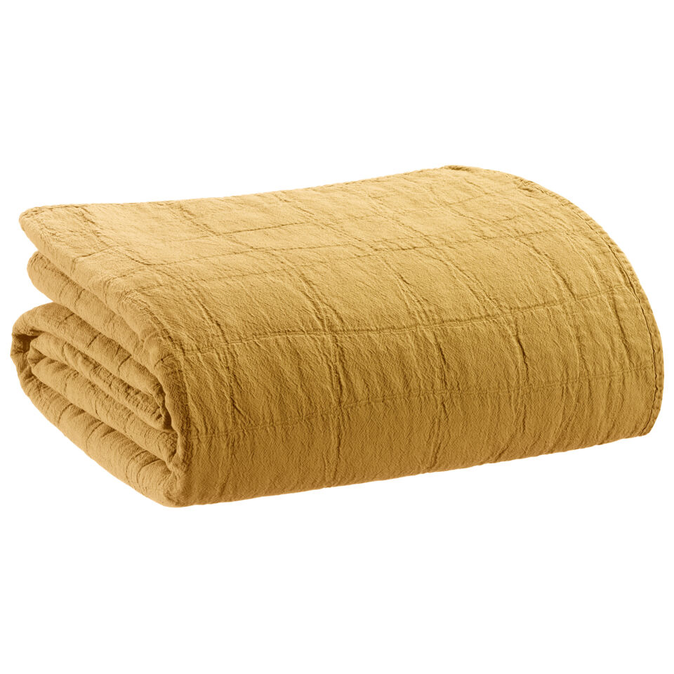 Jeté de lit en coton recyclé Titou