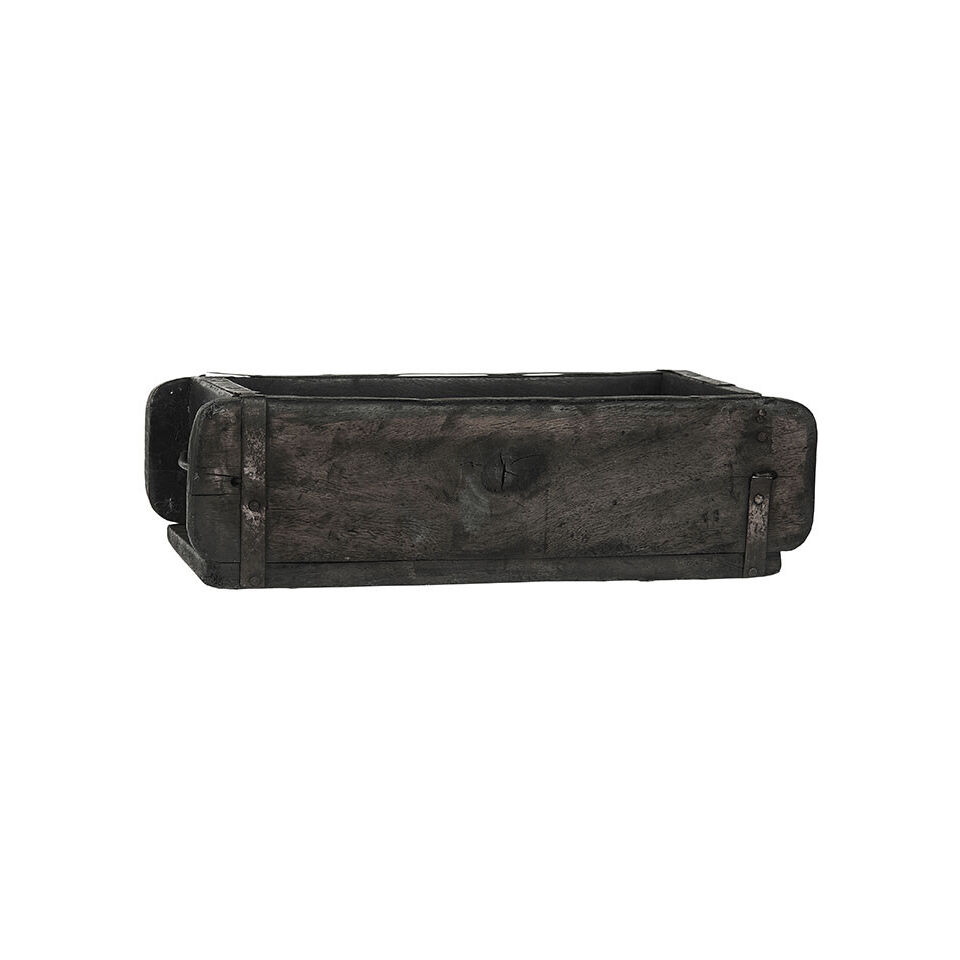 Moule à brique en bois recyclé noir - 31 cm - Ib Laursen