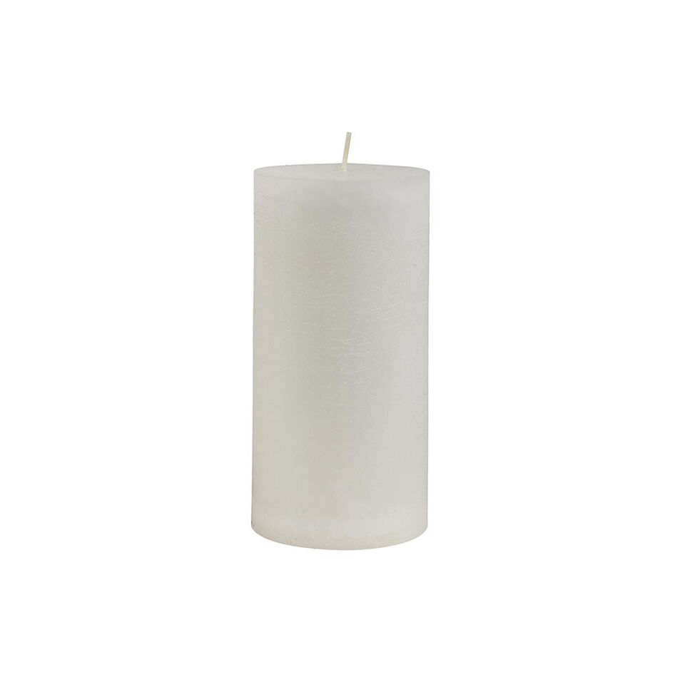 Bougie Blanche RUSTIC Diam 7cm - 3 tailles - IB LAURSEN