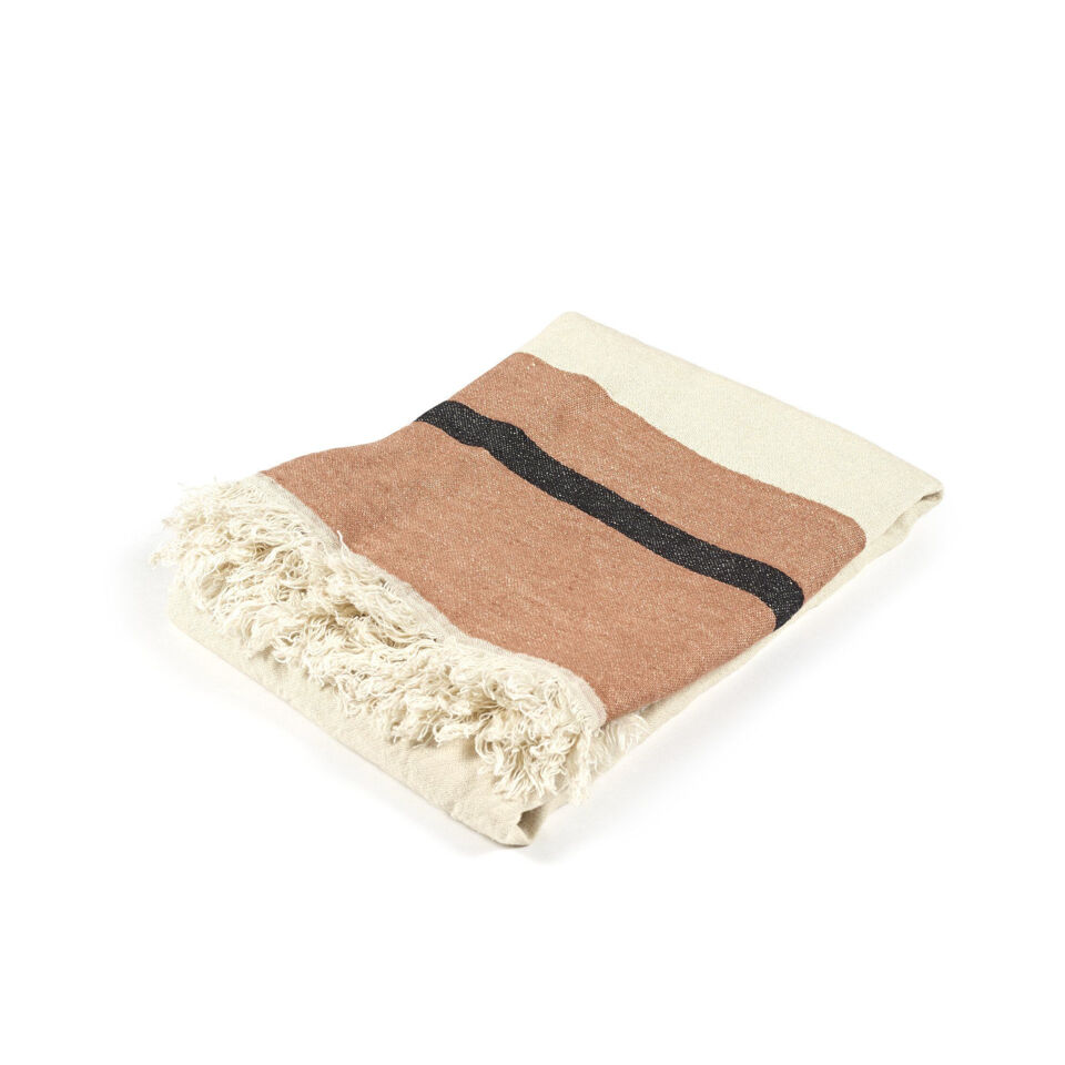 The Belgian Towel Fouta Inyo en lin lavé - LIBECO