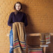 The Belgian Towel Fouta Camp Stripe en Lin Lavé