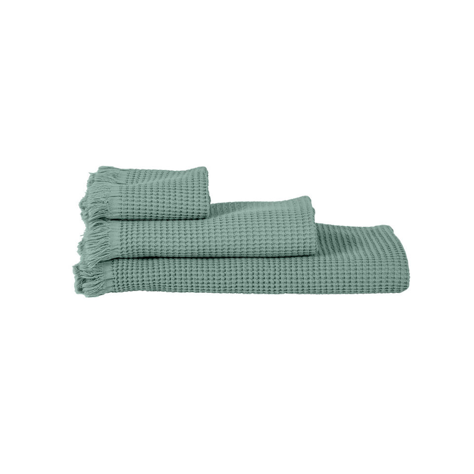 Serviette de Bain Éponge TIMOR 100% Coton Nid d'Abeille - HARMONY HAOMY