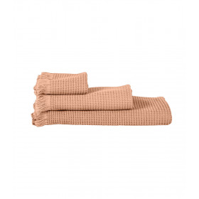 Serviette de Bain Éponge TIMOR 100% Coton Nid d'Abeille - HARMONY HAOMY