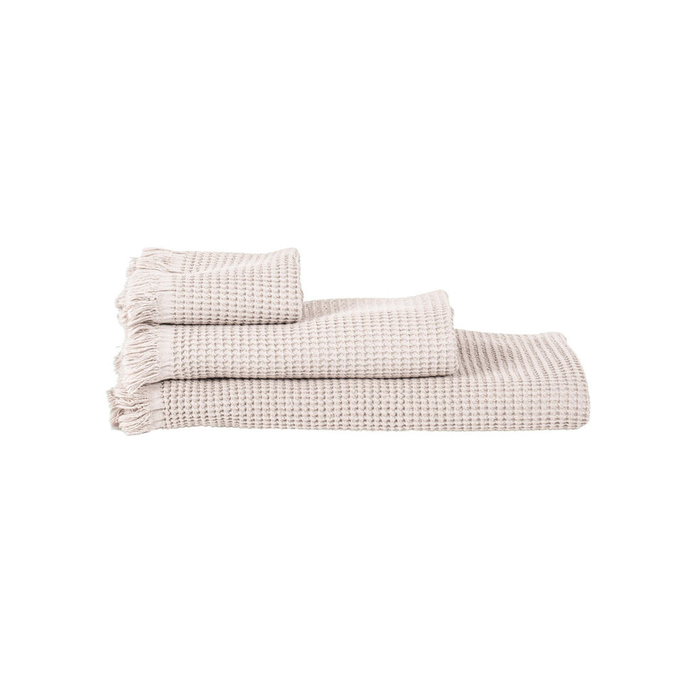 Serviette de Bain Éponge TIMOR 100% Coton Nid d'Abeille - HARMONY HAOMY