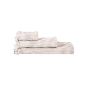 Serviette de Bain Éponge TIMOR 100% Coton Nid d'Abeille - HARMONY HAOMY