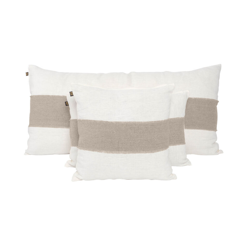 Housse de Coussin GOA en Lin Lavé - HARMONY HAOMY