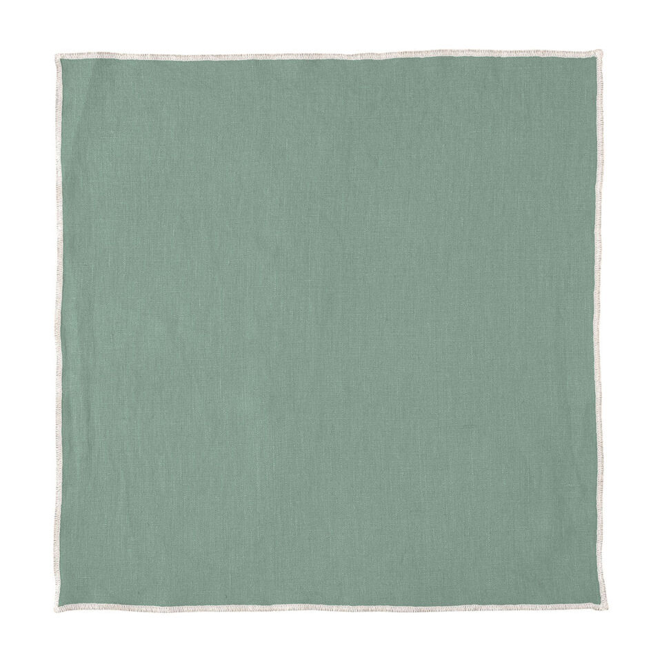 Serviettes de Table VENISE 100% Lin Lavé - 40 x 40 - HARMONY HAOMY