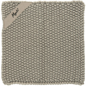 Manique en tricot Mynte rustic Brown - IB LAURSEN