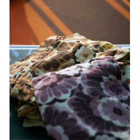 Serviettes de table  coton fleuri vintage (lot de 2)   - HK LIVING