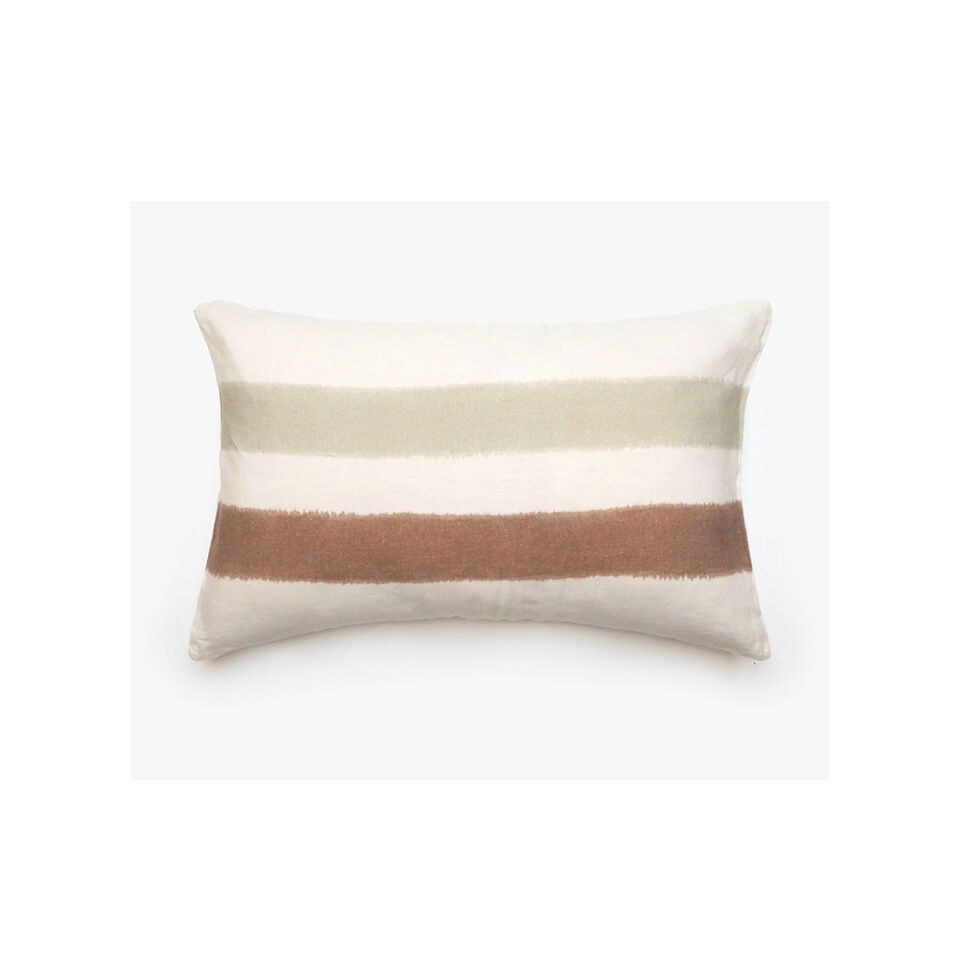 Housse de coussin ARIA Lin et Coton - VENT DU SUD