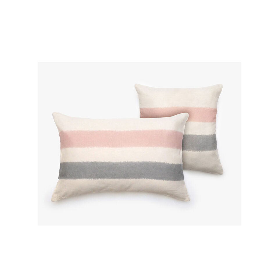 Housse de coussin ARIA Lin et Coton - VENT DU SUD