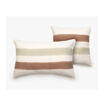 Housse de coussin ARIA Lin et Coton - 2 coloris