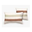 Housse de coussin ARIA Lin et Coton - 2 coloris 