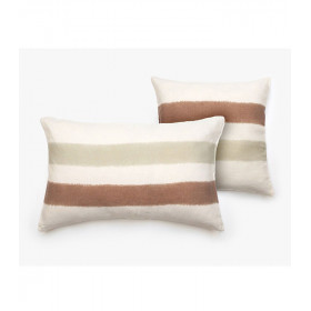 Housse de coussin ARIA Lin et Coton - VENT DU SUD