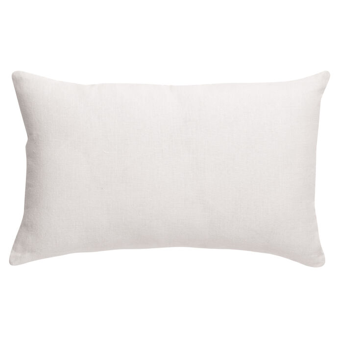 Vivaraise Coussin en lin et coton uni Zeff