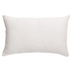 Coussin en lin et coton uni Zeff