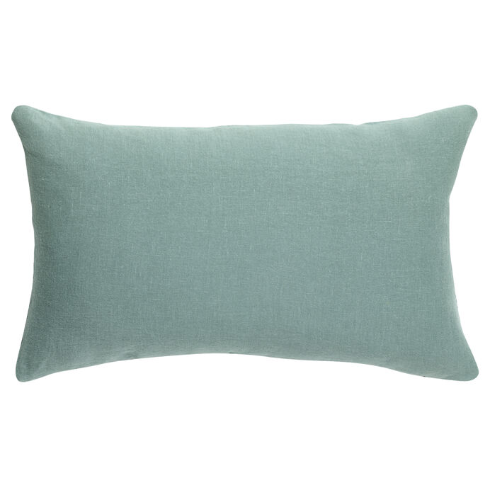 Vivaraise Coussin en lin et coton uni Zeff