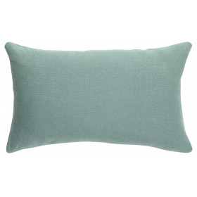 Coussin en lin et coton uni Zeff 