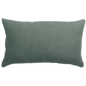 Coussin en lin et coton uni Zeff
