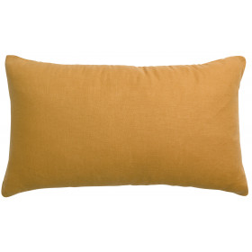 Coussin en lin et coton uni Zeff