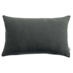 Coussin en lin et coton uni Zeff
