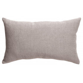 Coussin en lin et coton uni Zeff
