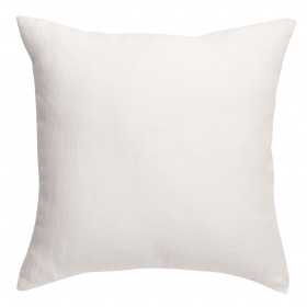 Coussin en lin et coton uni Zeff 