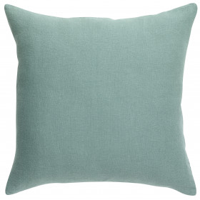 Coussin en lin et coton uni Zeff