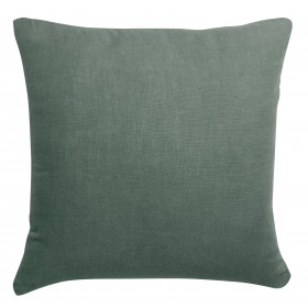 Coussin en lin et coton uni Zeff