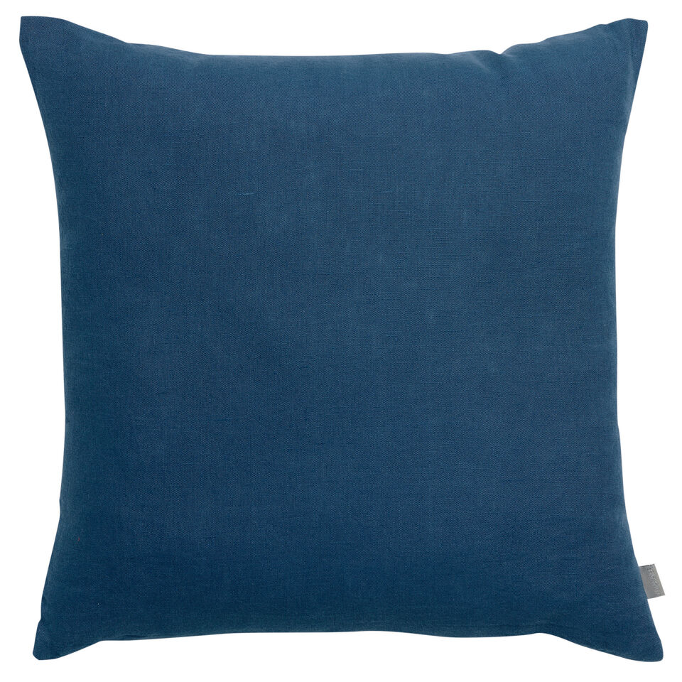 Coussin en lin et coton uni Zeff