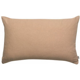 Coussin en lin et coton uni Zeff