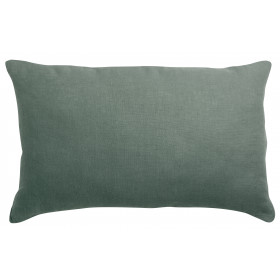 Coussin en lin et coton uni Zeff
