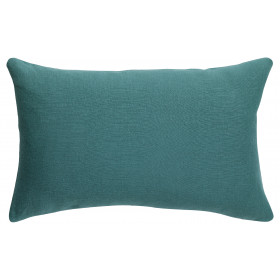 Coussin en lin et coton uni Zeff