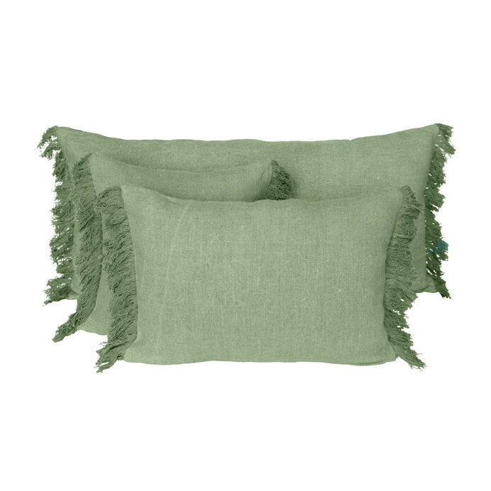 Housse de Coussin WANI en Lin Harmony Textile - Haomy à -40%
